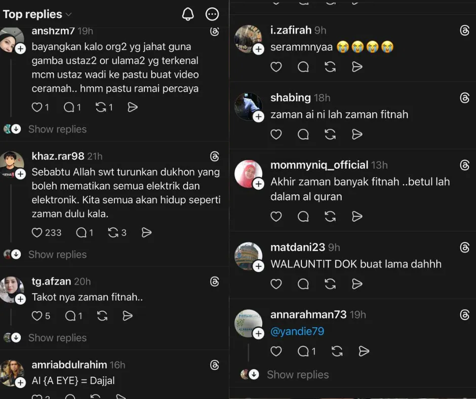 komen netizen
