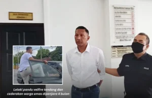 lelaki pukul warga emas